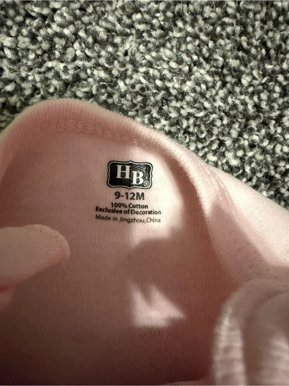 HB 9-12 month baby girls onesies lady bug